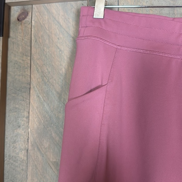 Fabletics Mila cold weather joggers Cherry Mocha pink Size Medium - Picture 5 of 11